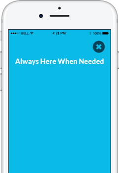 StudyPug mobile screen mockup on an iPhone